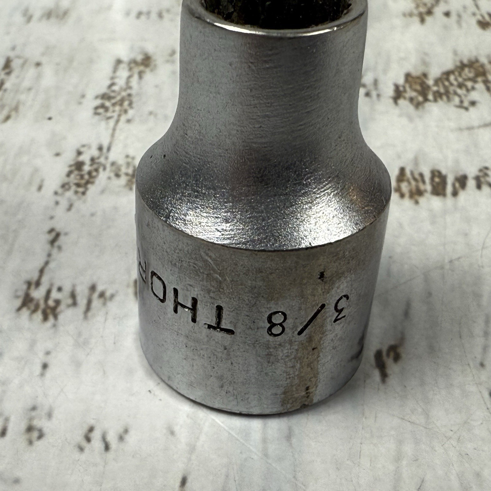 Thorsen 538 1-3/16″ Chrome Socket 1/2″ Drive 12 Point, 536 1 1/8” Socket, 512