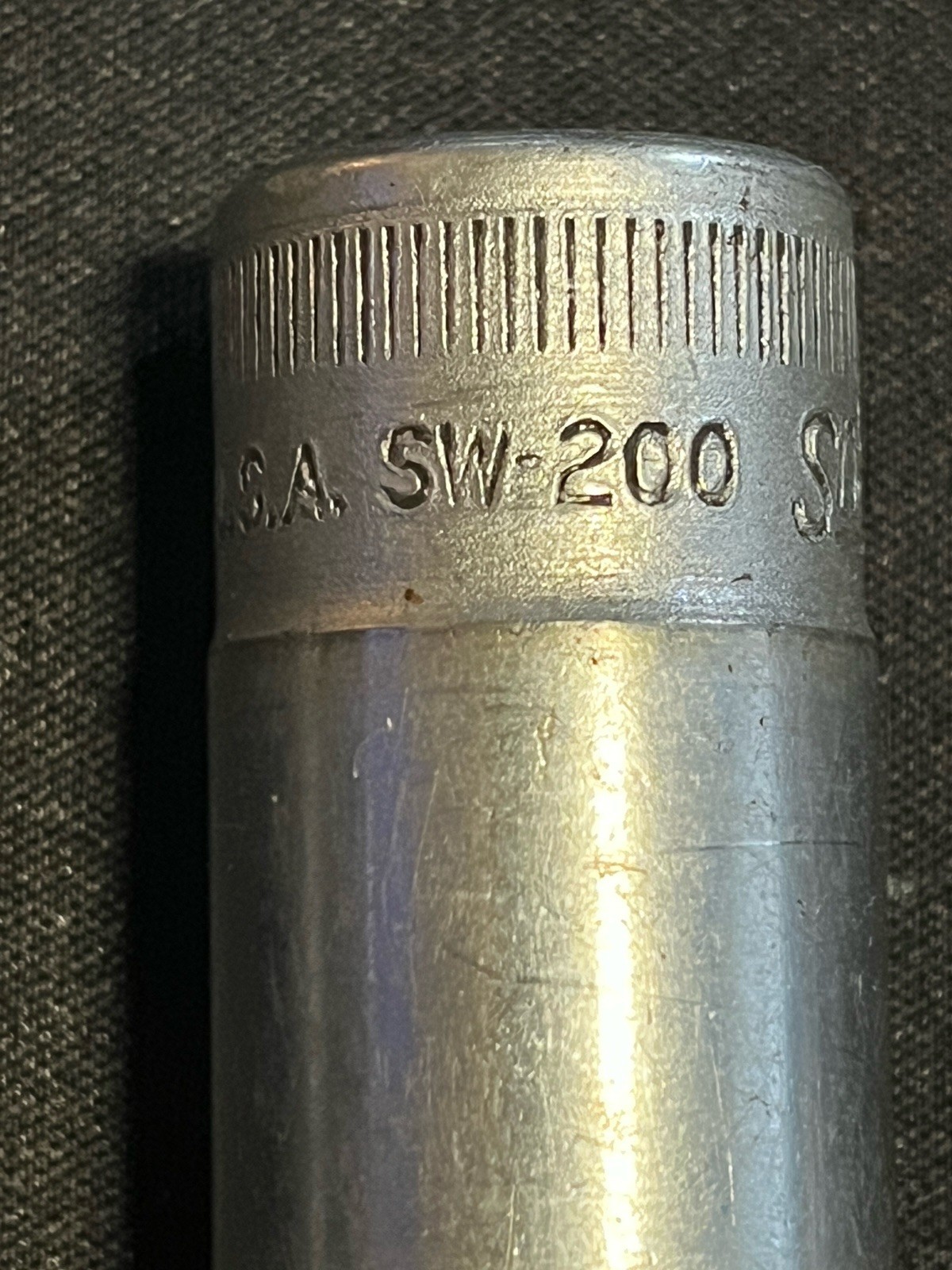 Snap On Tools SAE 1/2 Drive 12 Point Shallow Socket Lot Of 6