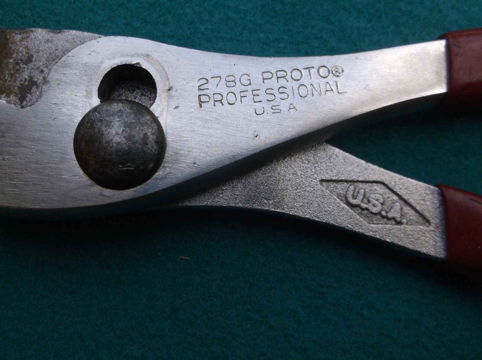 Proto Professional 278G Adjustable Slip-Joint Pliers USA Made