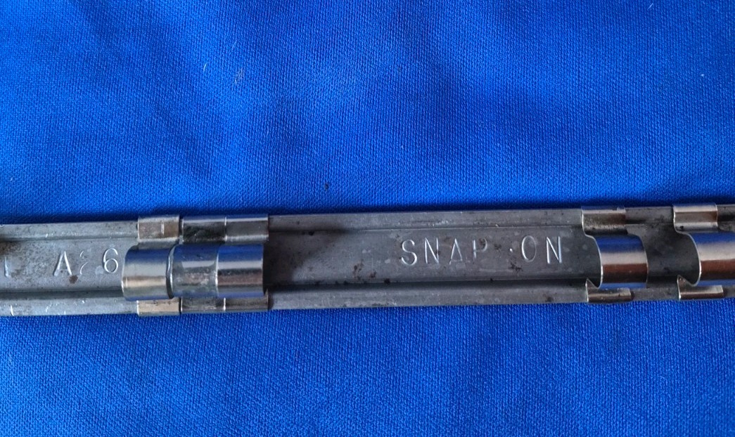 SNAP ON 3/8 DRIVE SAE 12 POINT DEEP SOCKET SET 6 PIECE