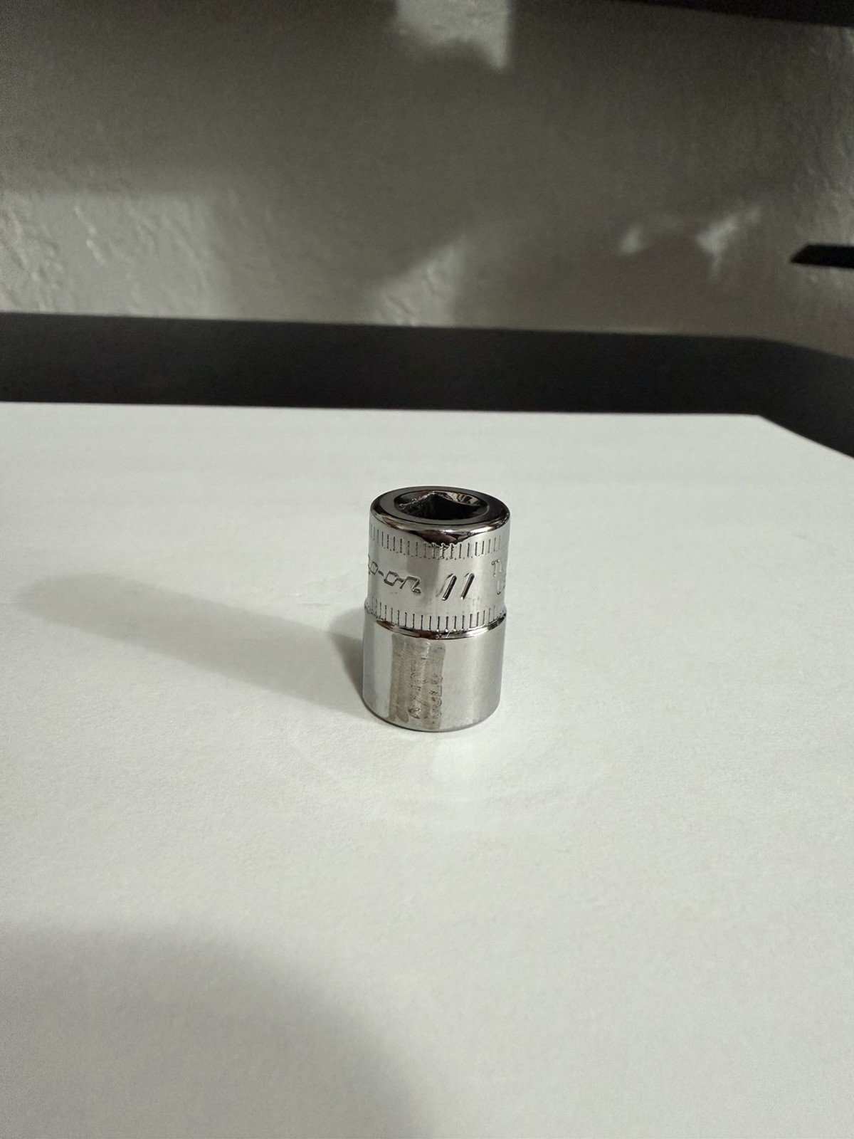 Snap On Tools 11mm Shallow Socket 1/4″ Drive 6 Point TMM11 Made in USA