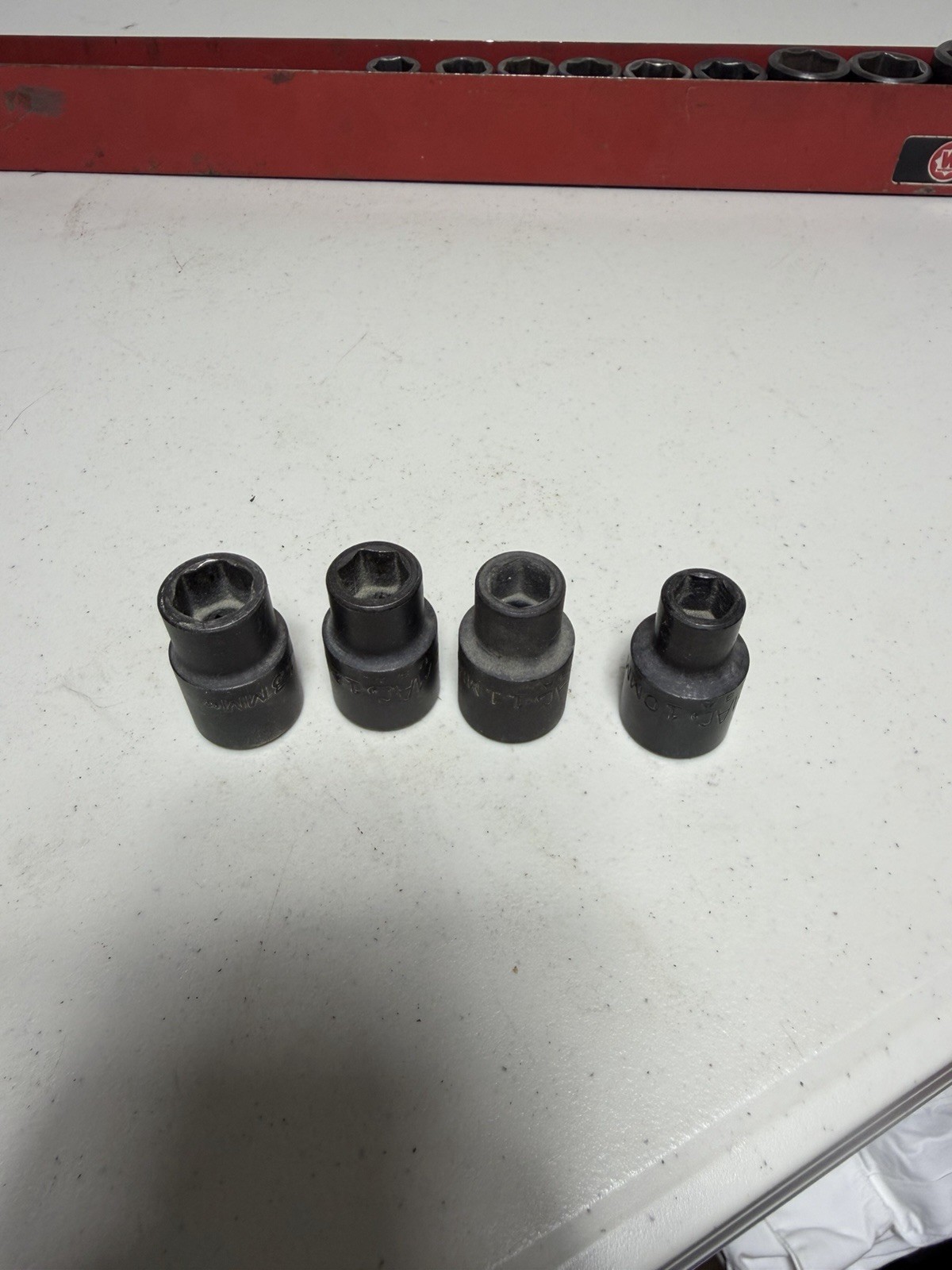 MAC Tools 13pc VP6 Metric 10mm-27mm Impact Socket 1/2” dr 6 Point Shallow USA