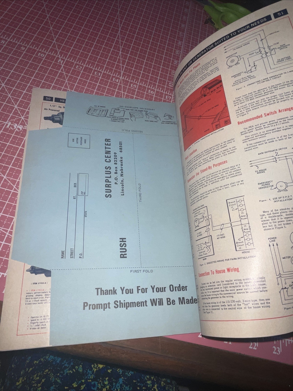 1973 & 77 Edition Burden Sales USA Surplus Center Equipment Catalogs Vintage