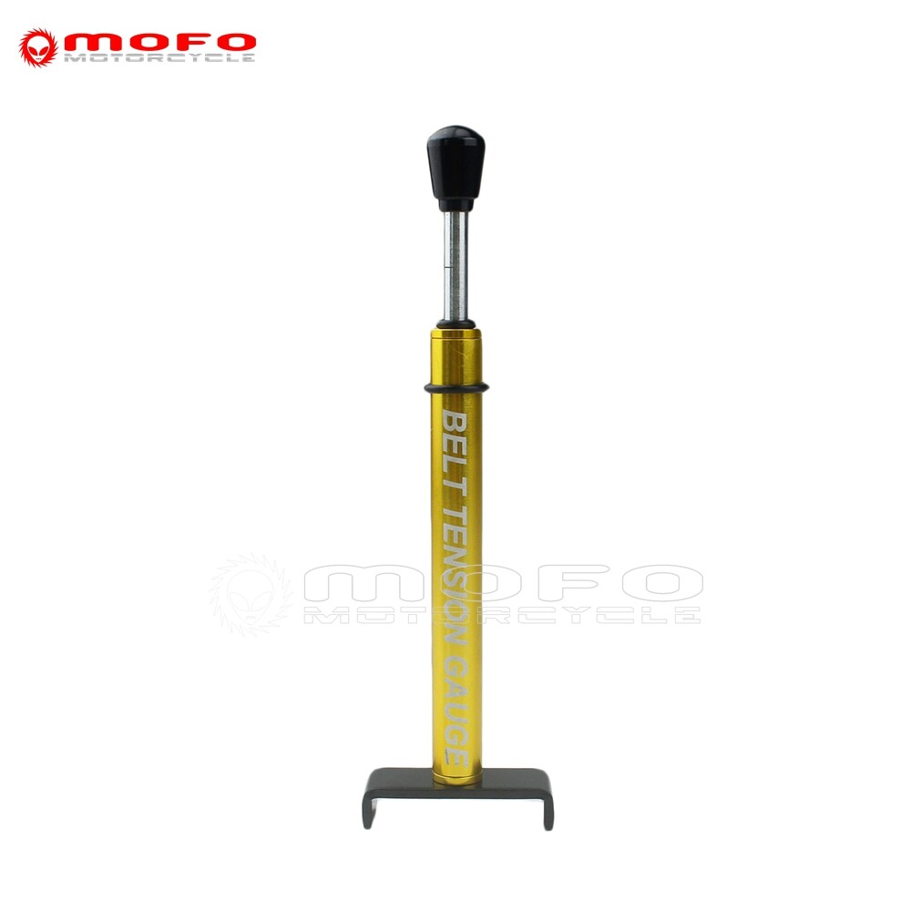 For Harley & All Belt Driver Bikes Motorcycle Adjustable Belt Tension Gauge Tool