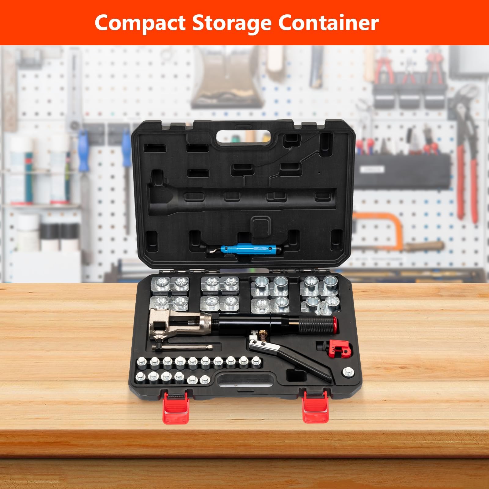 Tool Kit, 45° Double Flaring Tools, Brake Repair Brake Flaring Flaring Hydraulic
