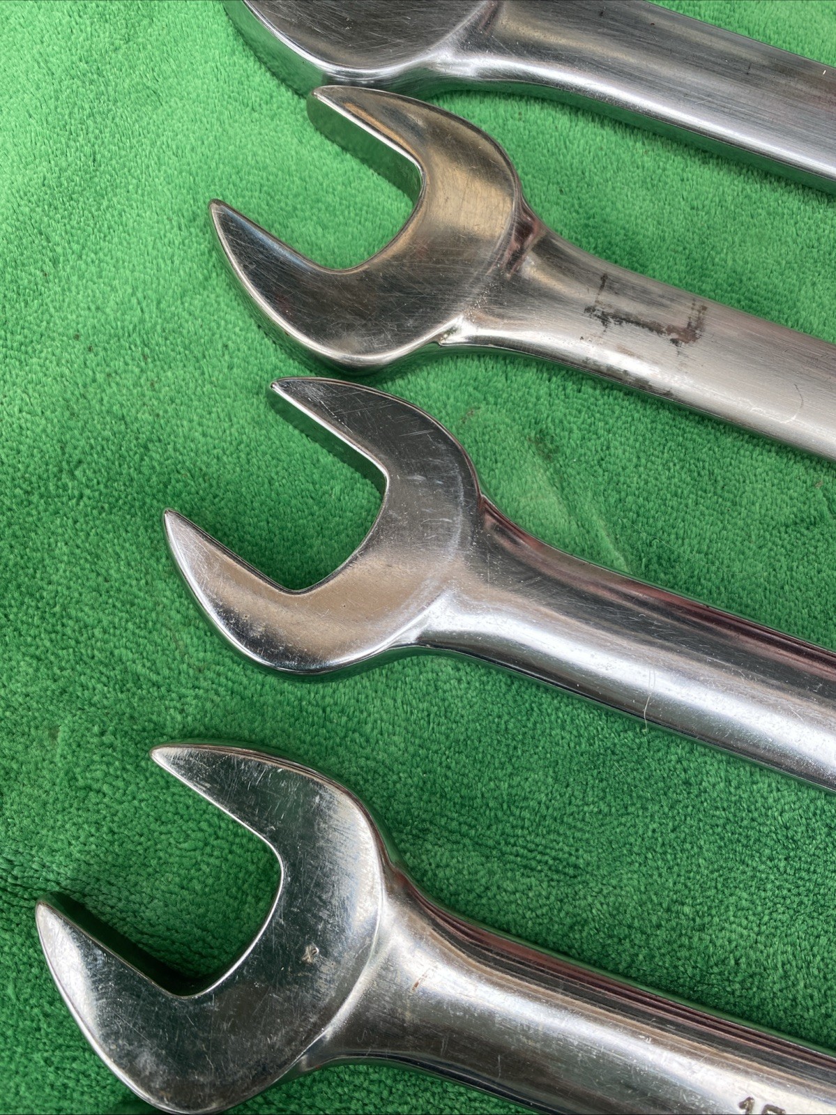 12 PC ARMSTRONG COMBINATION WRENCH SET 5/16” To 1-1/4 USA Vintage USA