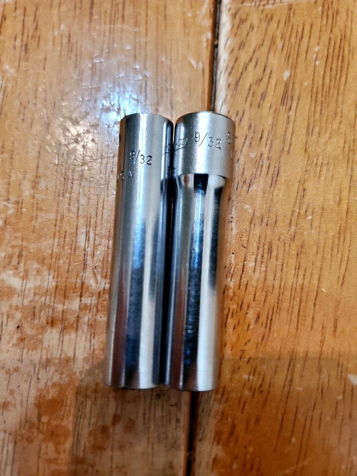 Snap On 1/4 Drive 9/32 6&12PT Deep Sockets Lot Of 2