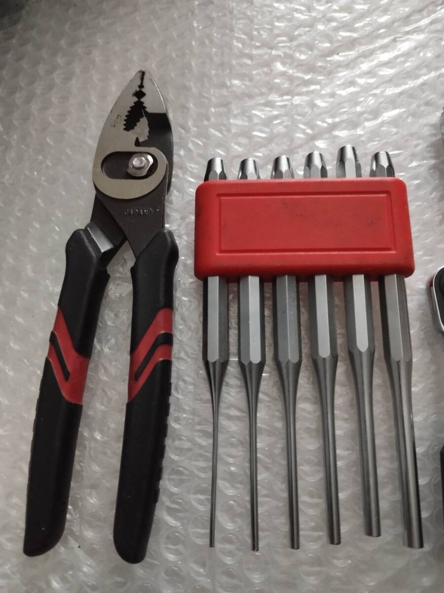 Ratchet handle combination player pliers pin punch tool set KOKEN KTC PBswiss