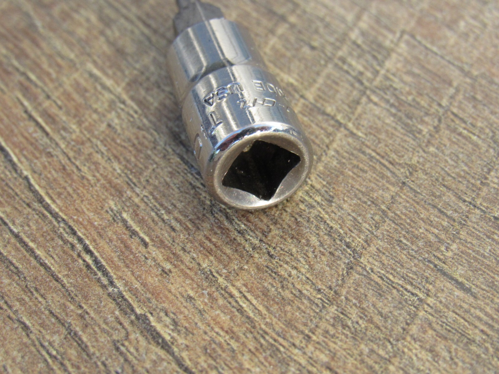 SNAP ON TTX10E T-10 1/4″ DRIVE CHROME NEW LOGO TORX BIT DRIVER SOCKET T10 T 10
