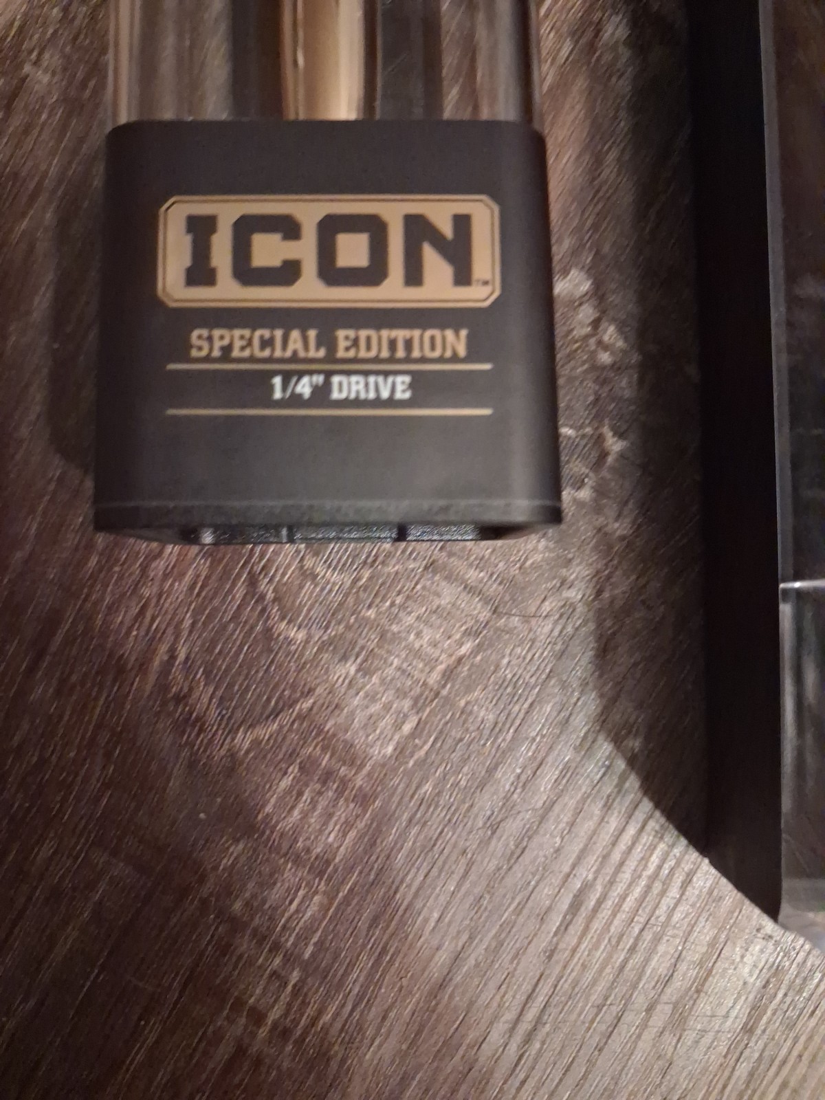 NEW ICON 3/8″ & 1/4″ Drive Pro Ratchet 24K Gold Plated 90 Tooth Special Edition