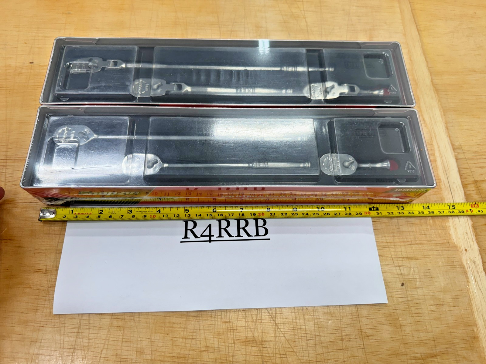 Snap-on Tools USA NEW 6pc 1/4″ Drive Chrome Fixed Flex Head Ratchet RED FOAM Set