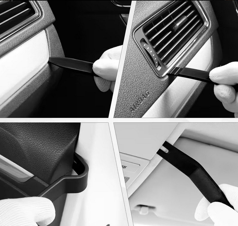Professional Automotive Trim Removal Tool Kit Door Panel Clip Pry Pliers 6 PCS