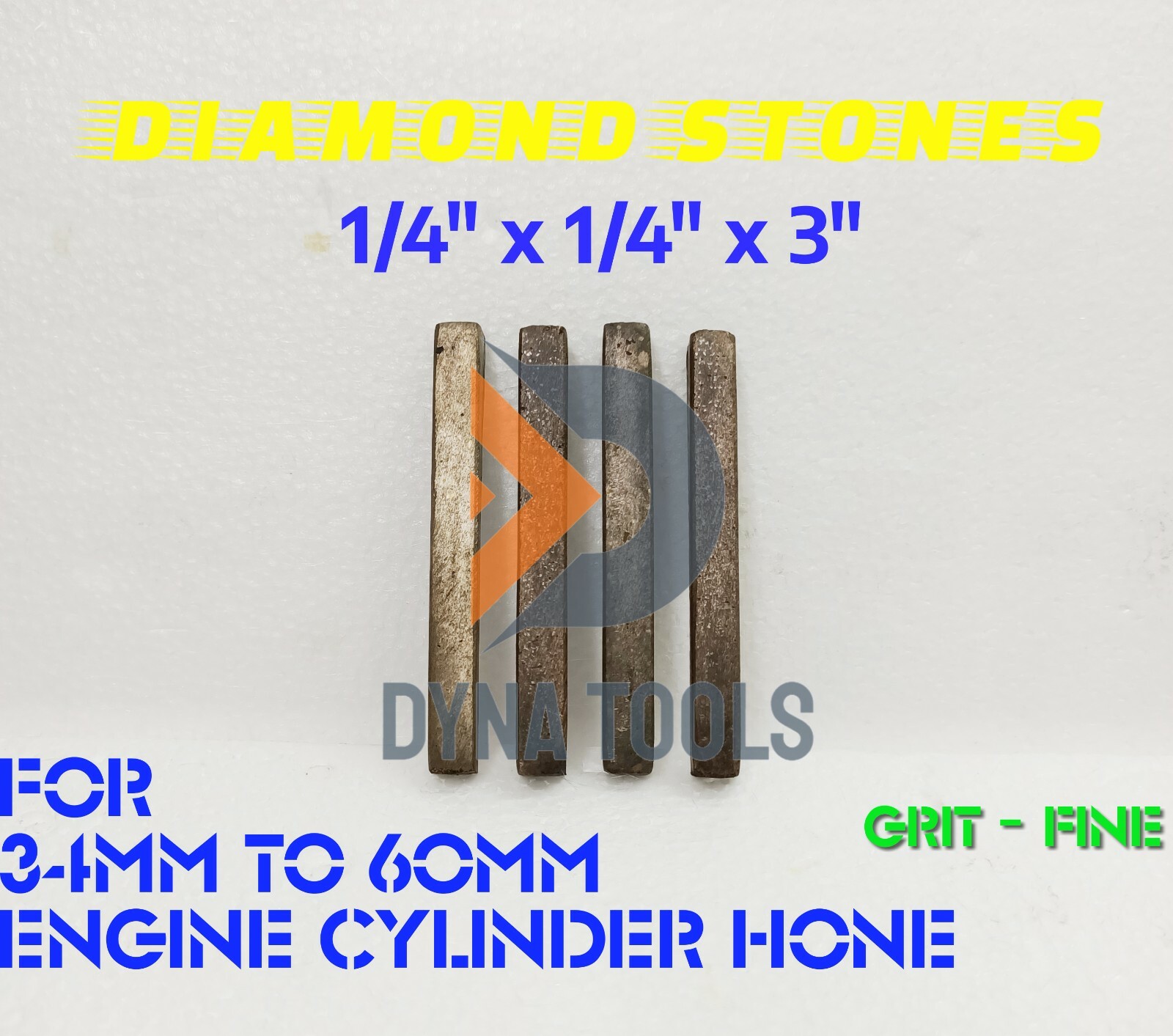 ENGINE CYLINDER HONE HALL TOLEDO TYPE 34MM TO 60MM HONE DIAMOND STONES FINE