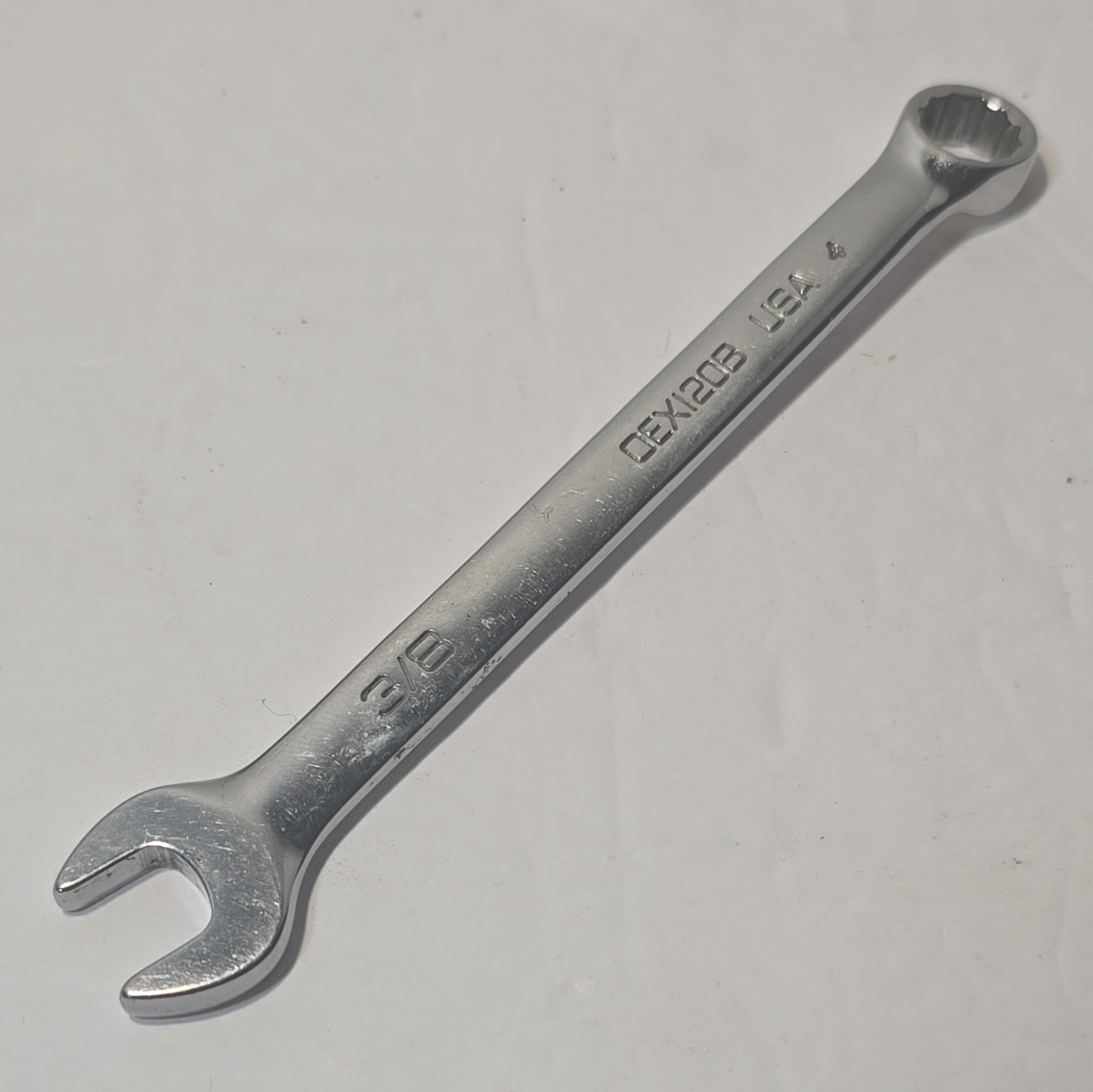 SNAP ON TOOLS OEX120B SAE 3/8″ SHORT FLANK DRIVE COMBINATION WRENCH