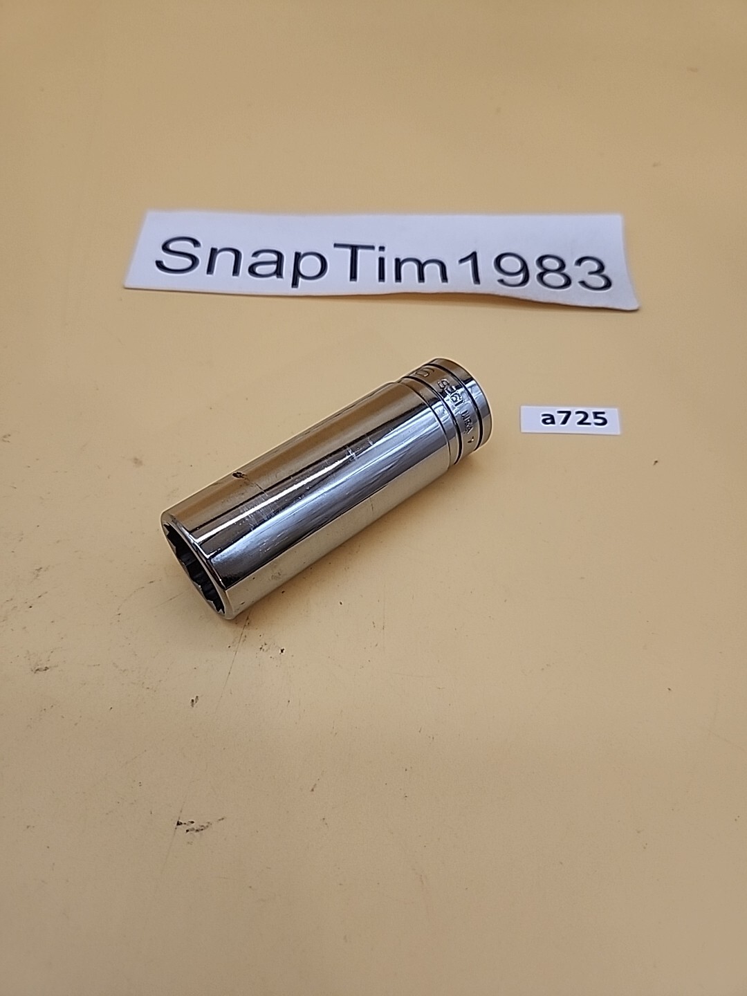 Snap-on Tools Deep Well Socket S261 1/2″ Drive 13/16″ 12-Point USA