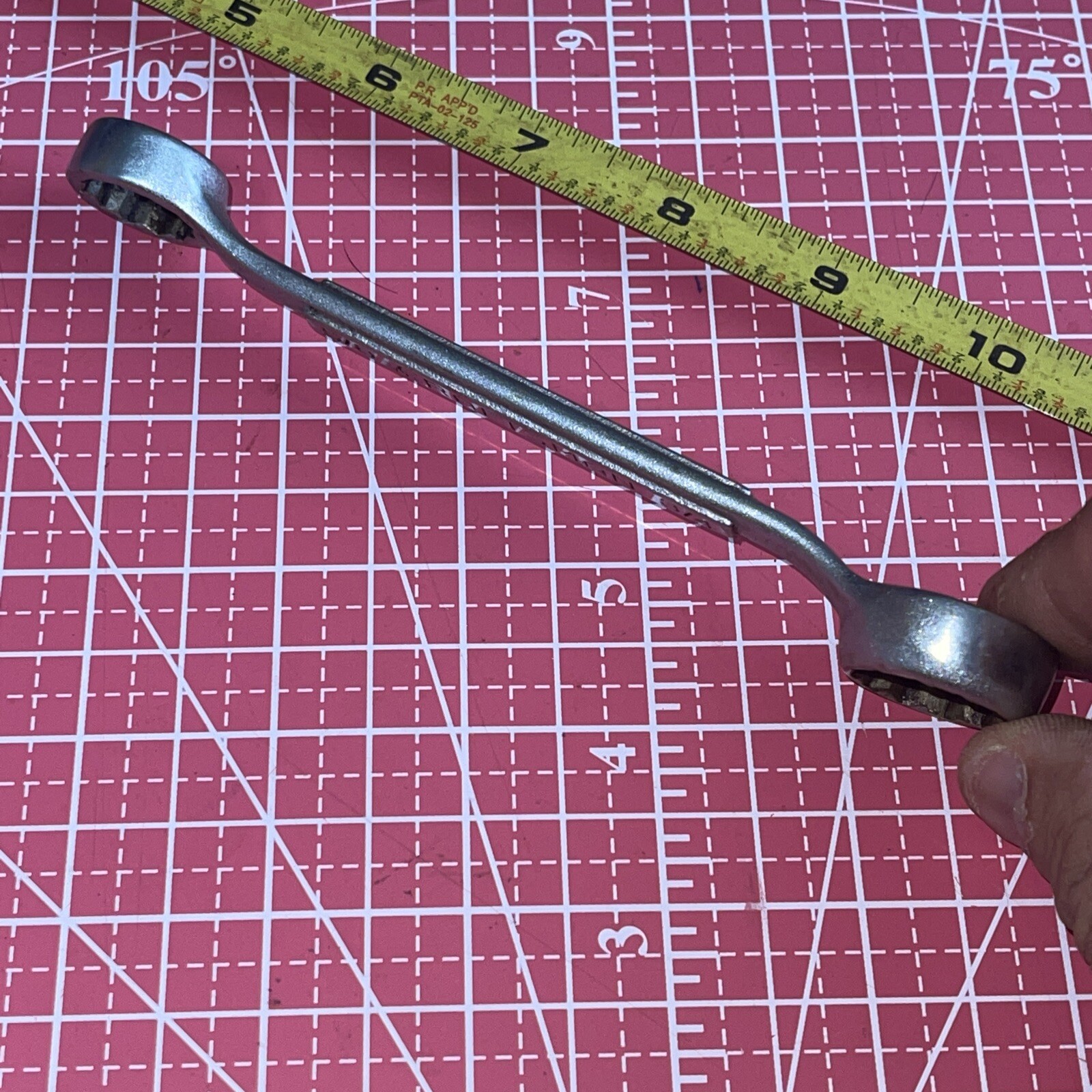 Vintage Sears Craftsman USA V 5/8 X 3/4 In SAE Stubby 12 Point Box Wrench Nice