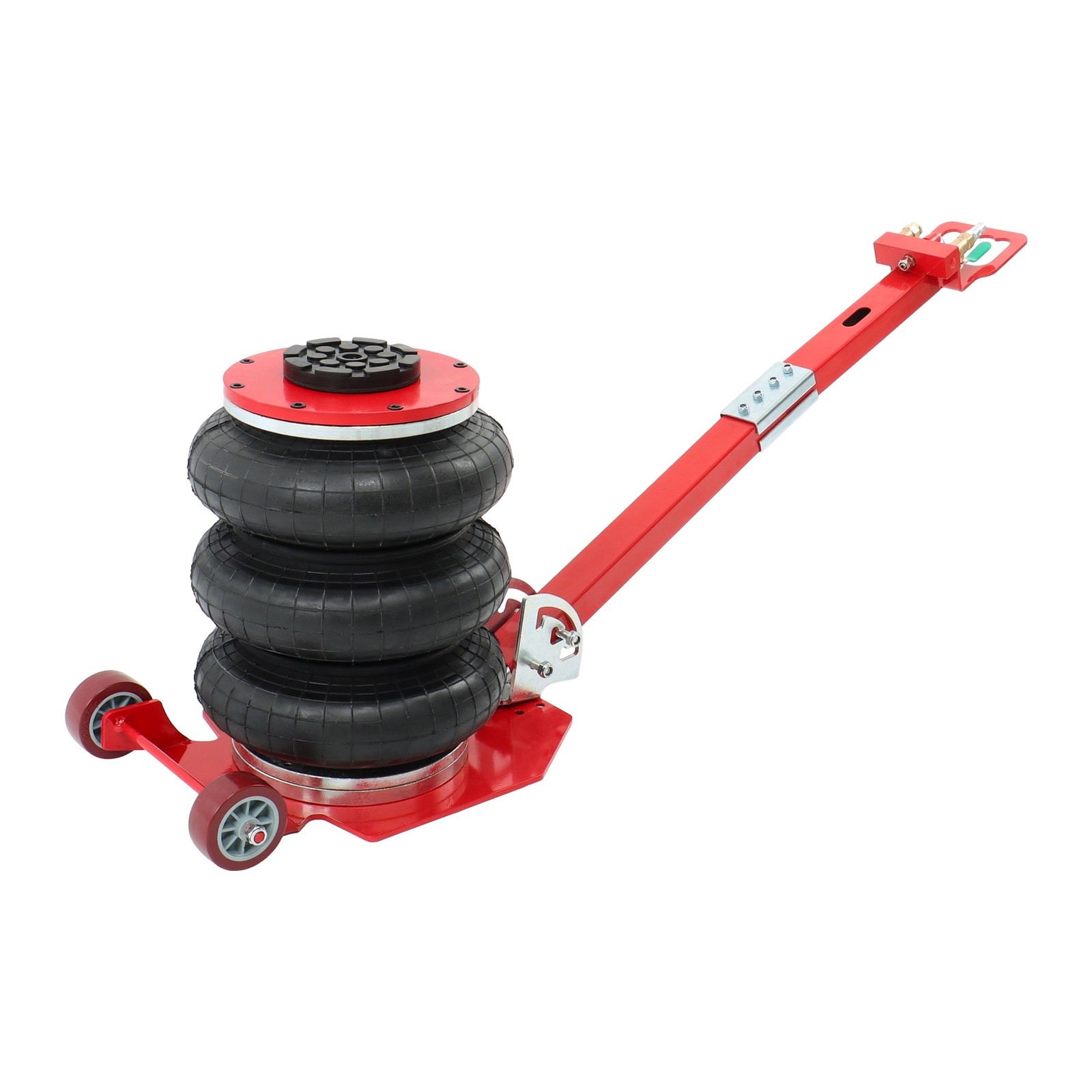Labwork Triple Bag Air Jack Pneumatic Jack 17.7″ Car SUV Lifting 3 Ton/6600 lbs