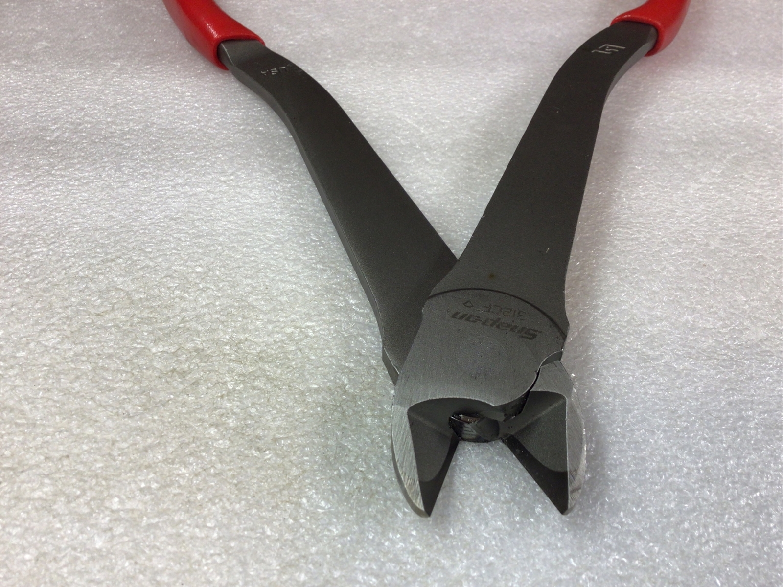 Snap on#312CF – 11″ Long, Heavy Duty Diagonal Cutter, RED -Soft Grip-USA-NEW-