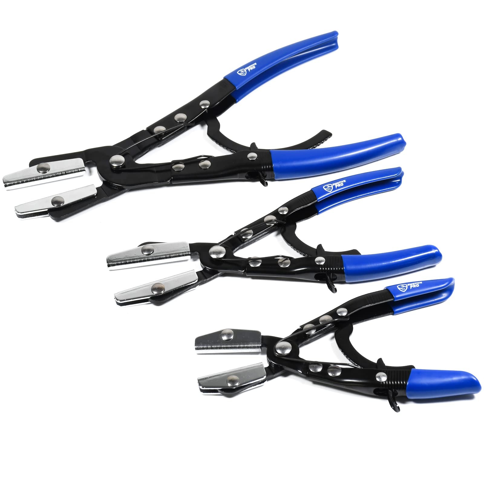 3pcs Ratcheting Hose Pinch Off Pliers Set 8″ 10″ 12″ Automotive Tools