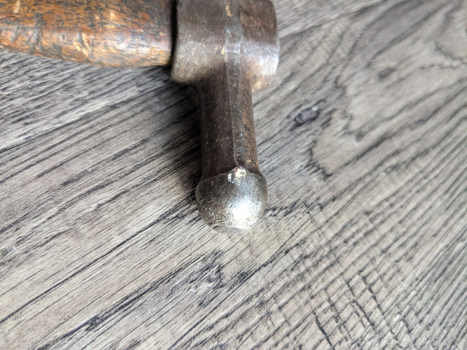 Vintage Auto Body Hammer Square and Round Face