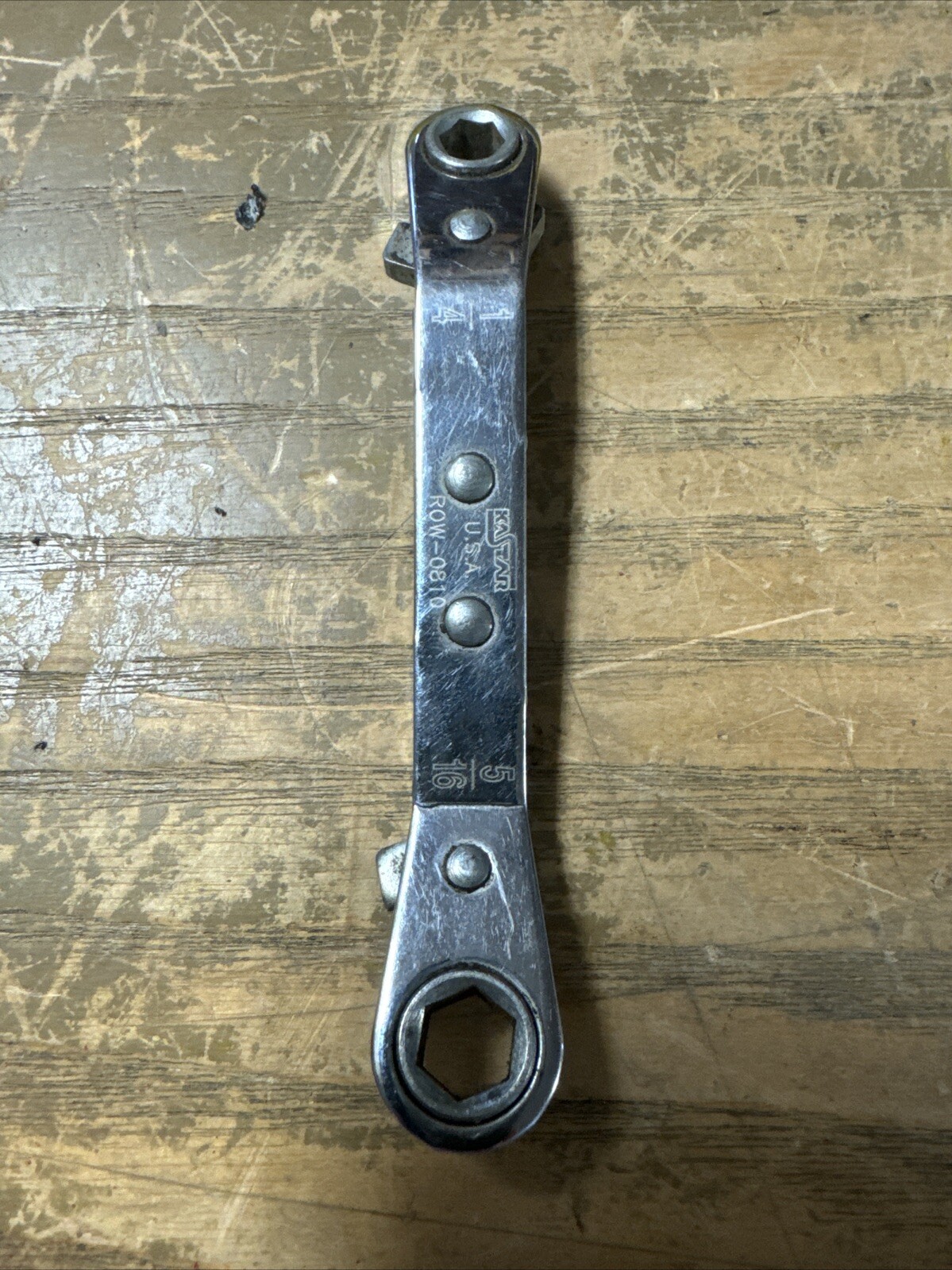 Kastar ROW-0810 Offset Ratcheting Box Wrench 1/4″ – 5/16″ 22JS2200-F21