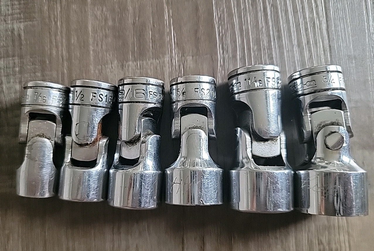 Snap On Swivel Socket FS14A, FS16A, FS18A, FS20A, FS22, FS24