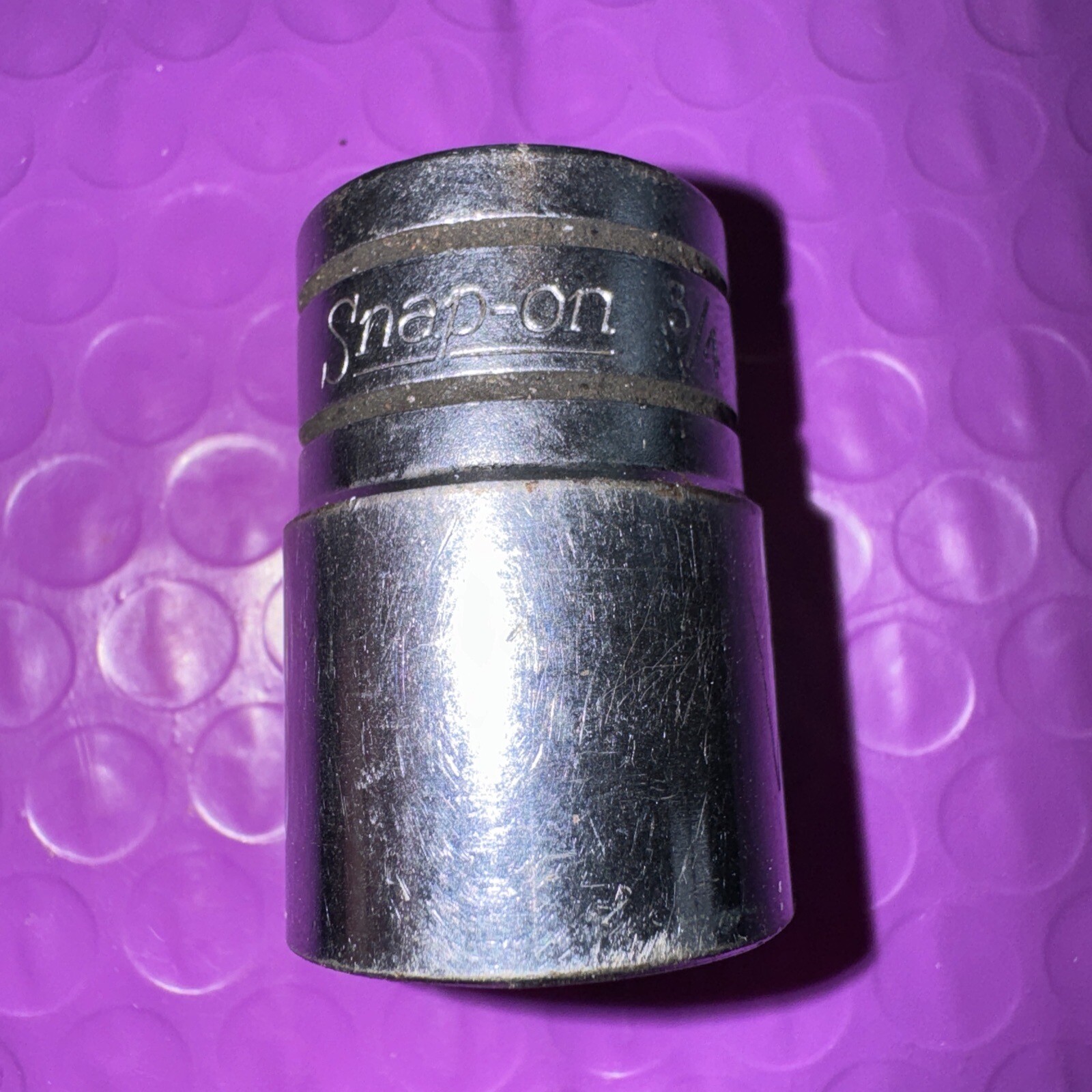 Snap On Tools 3/4″ SAE Flank Drive TW241 Shallow Socket 1/2″ Drive 6 Point SI