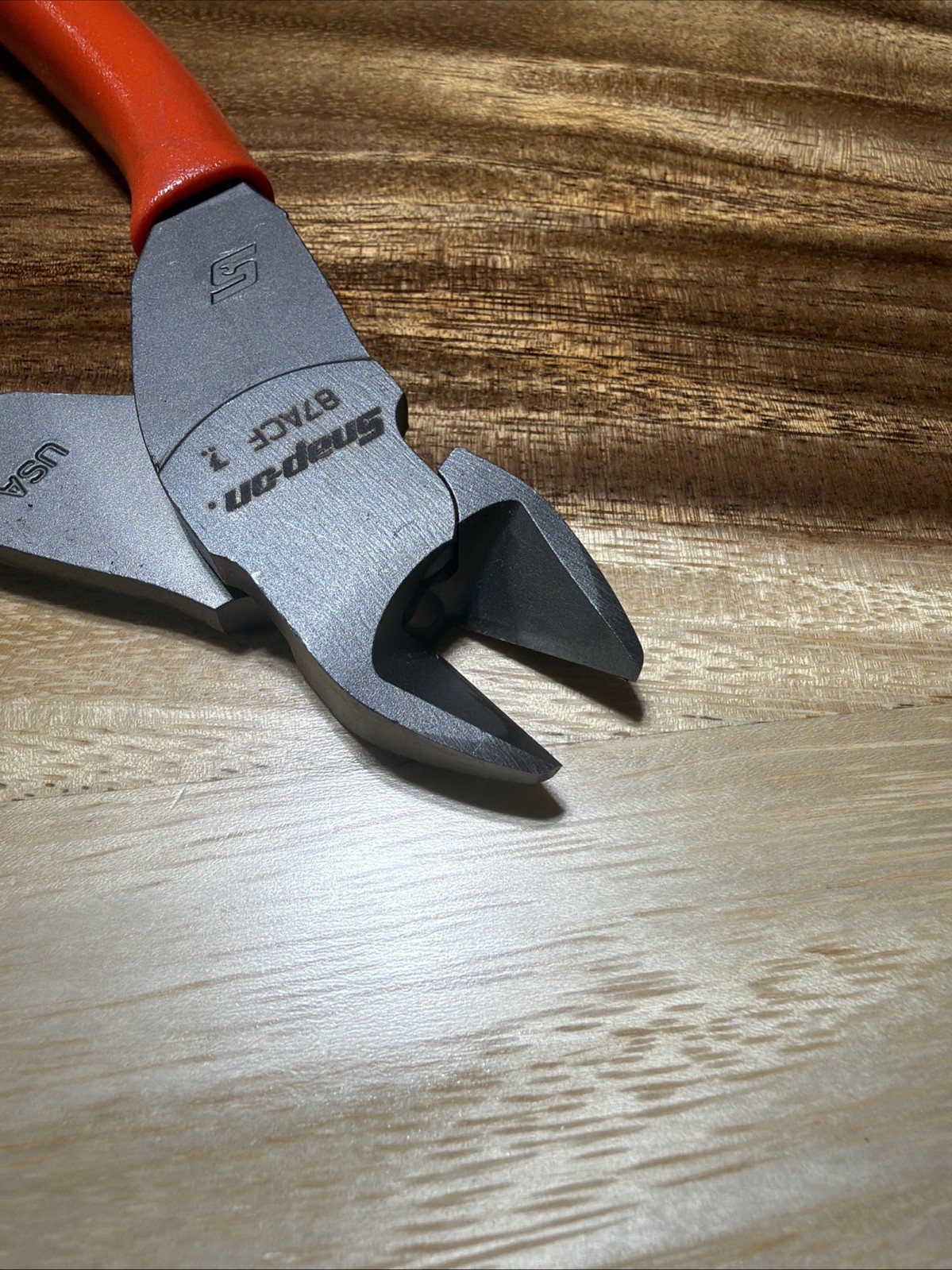 *NEW* Snap On 87ACF ORANGE 7″ VectorEdge Diagonal Cutter FREE SHIPPING