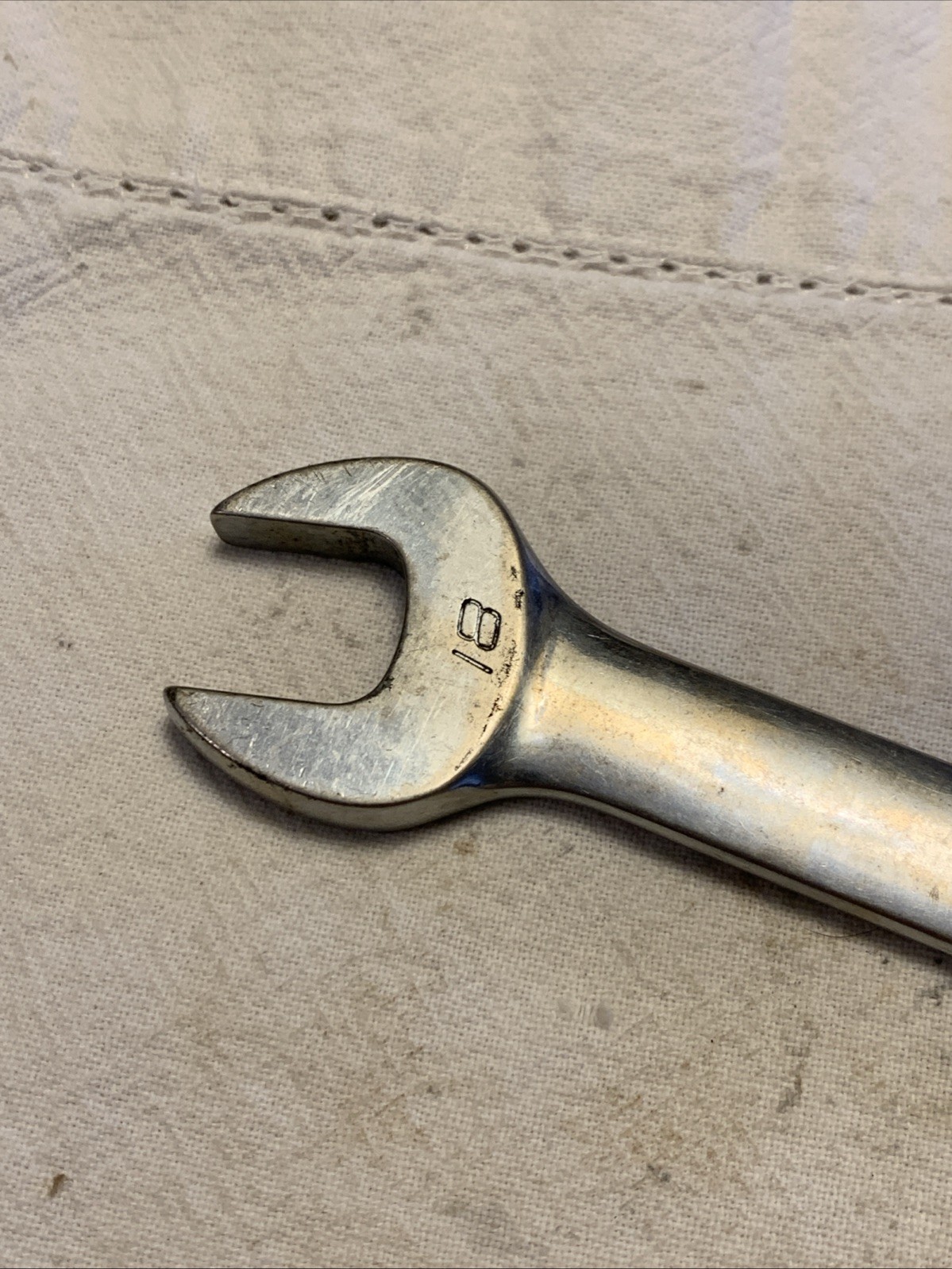 1990 Snap-on Tools USA 18mm Metric 12pt Combination Wrench OEXM180A