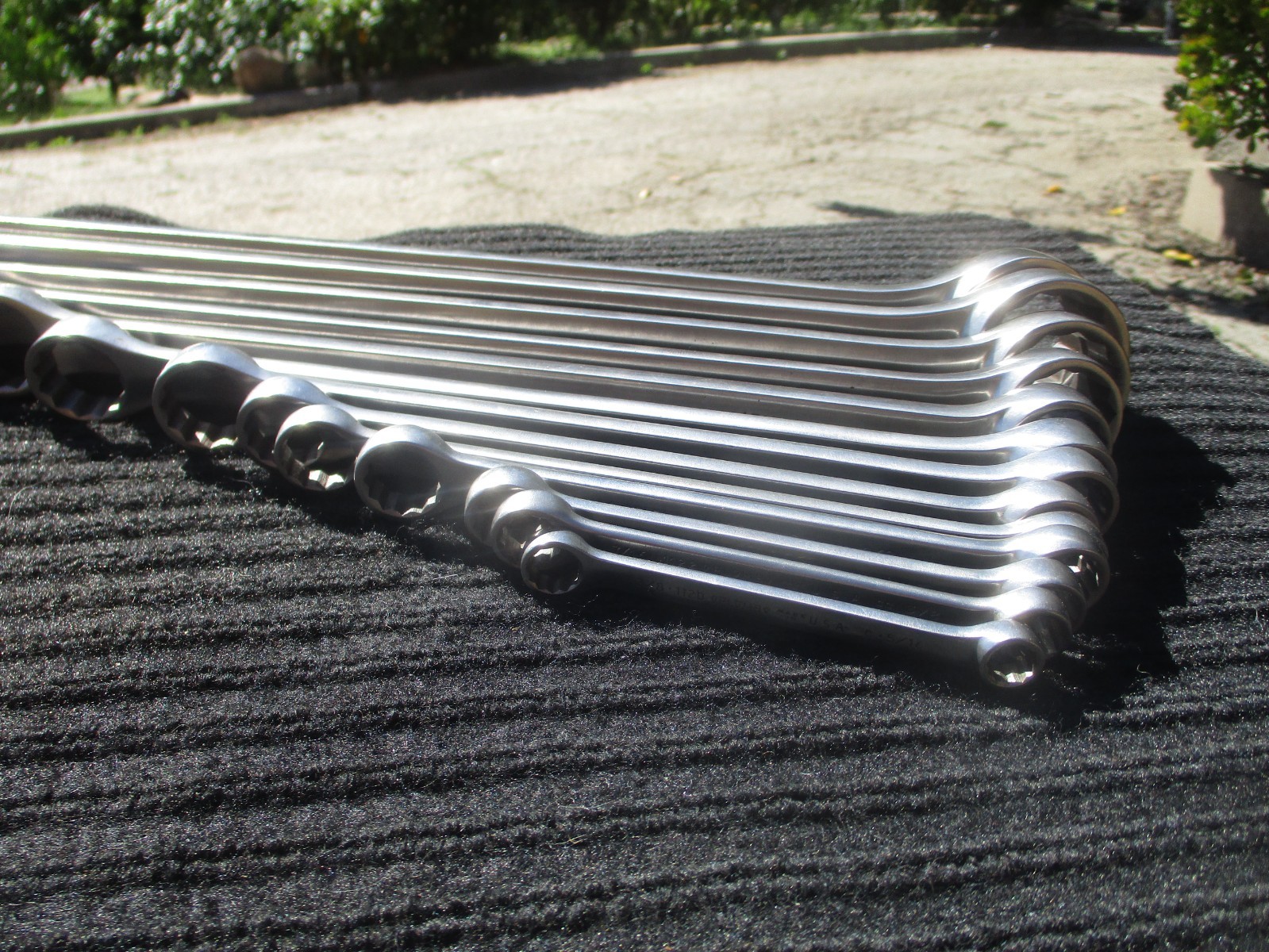 Plomb, Plvmb polished Box Wrench set 5/16 to 1 3/8, 1100 series