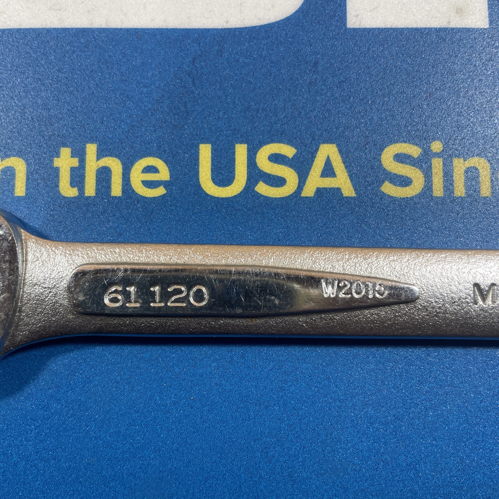 Easco No. 61 120 Double Open End Wrench Size 5/8 in x 9/16 in USA Tool