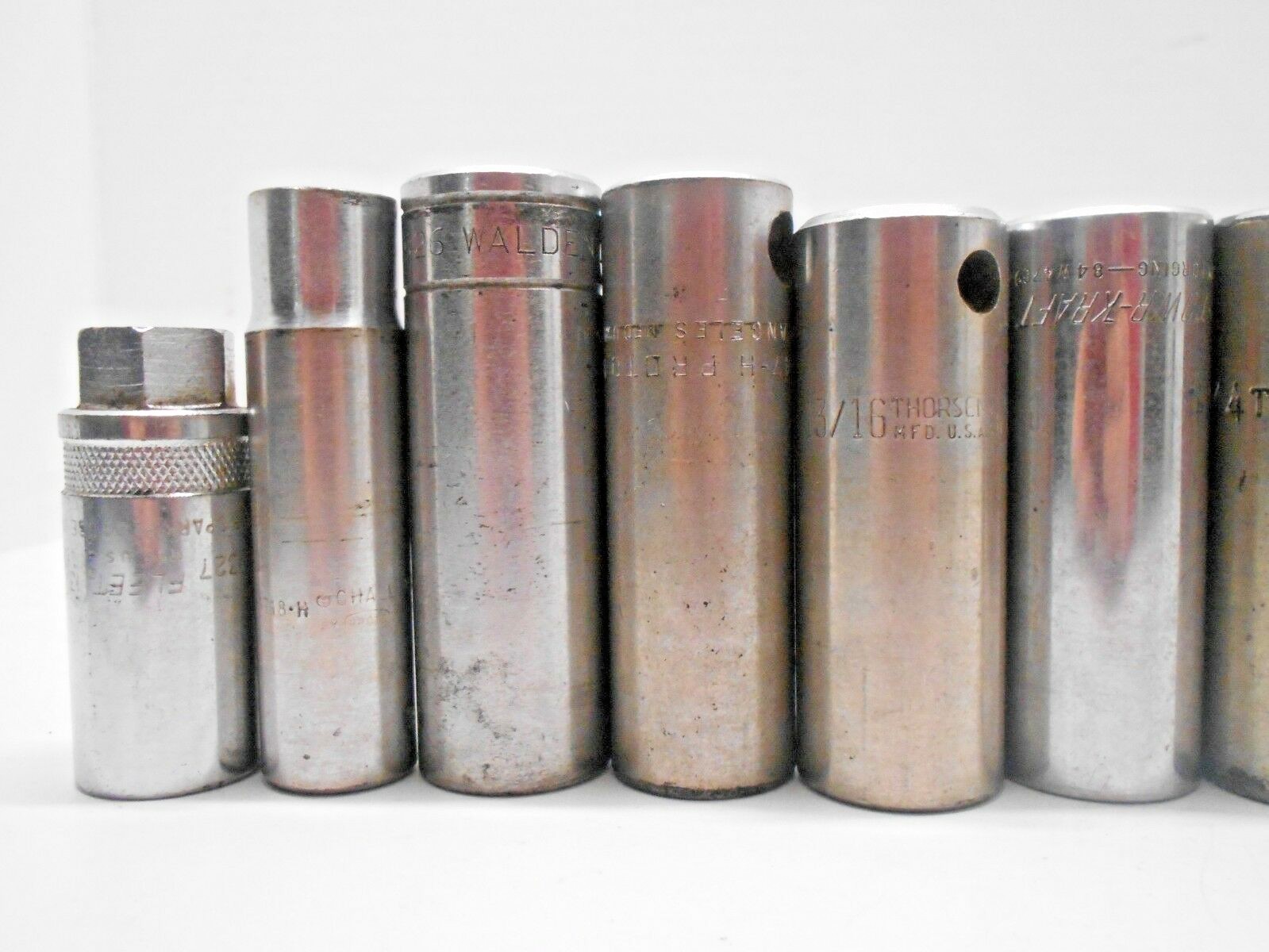 Lot Of 12 Mixed Brands Sizes & Drives Williams Thorsen S-K All SEA Vintage Tools