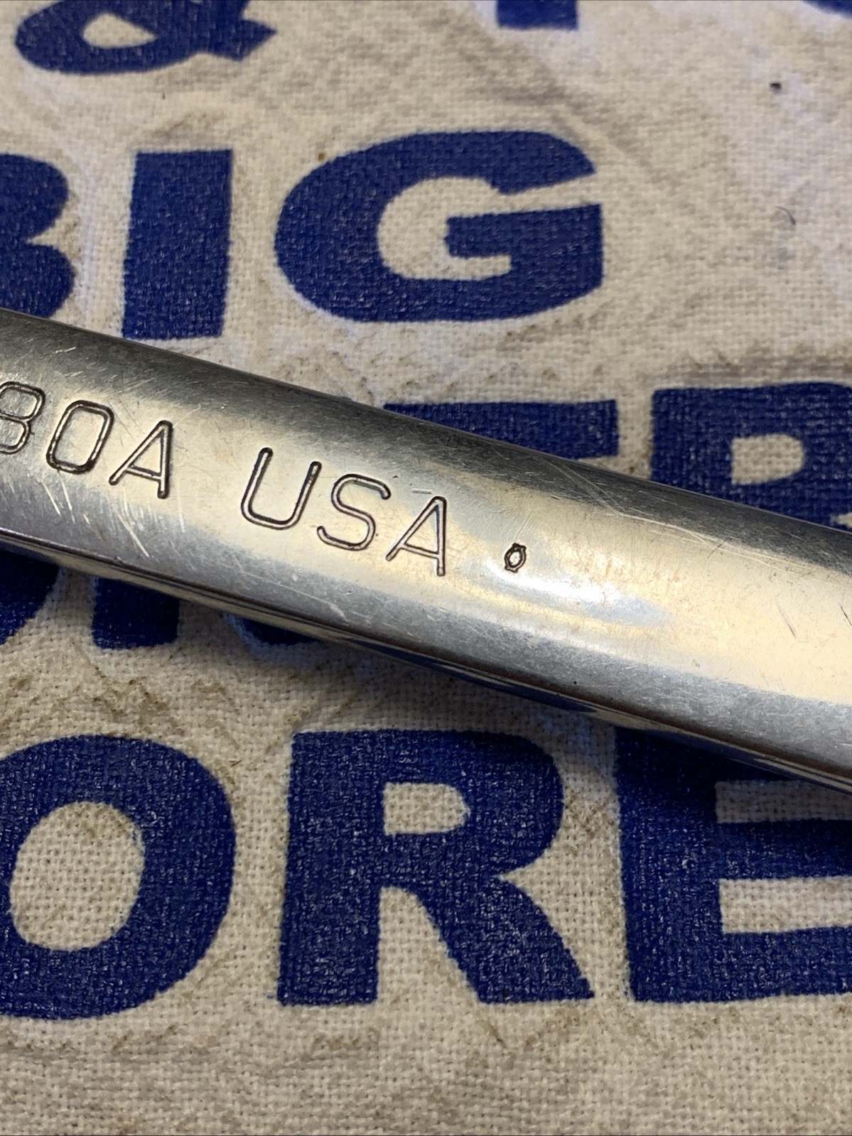 1990 Snap-on Tools USA 18mm Metric 12pt Combination Wrench OEXM180A