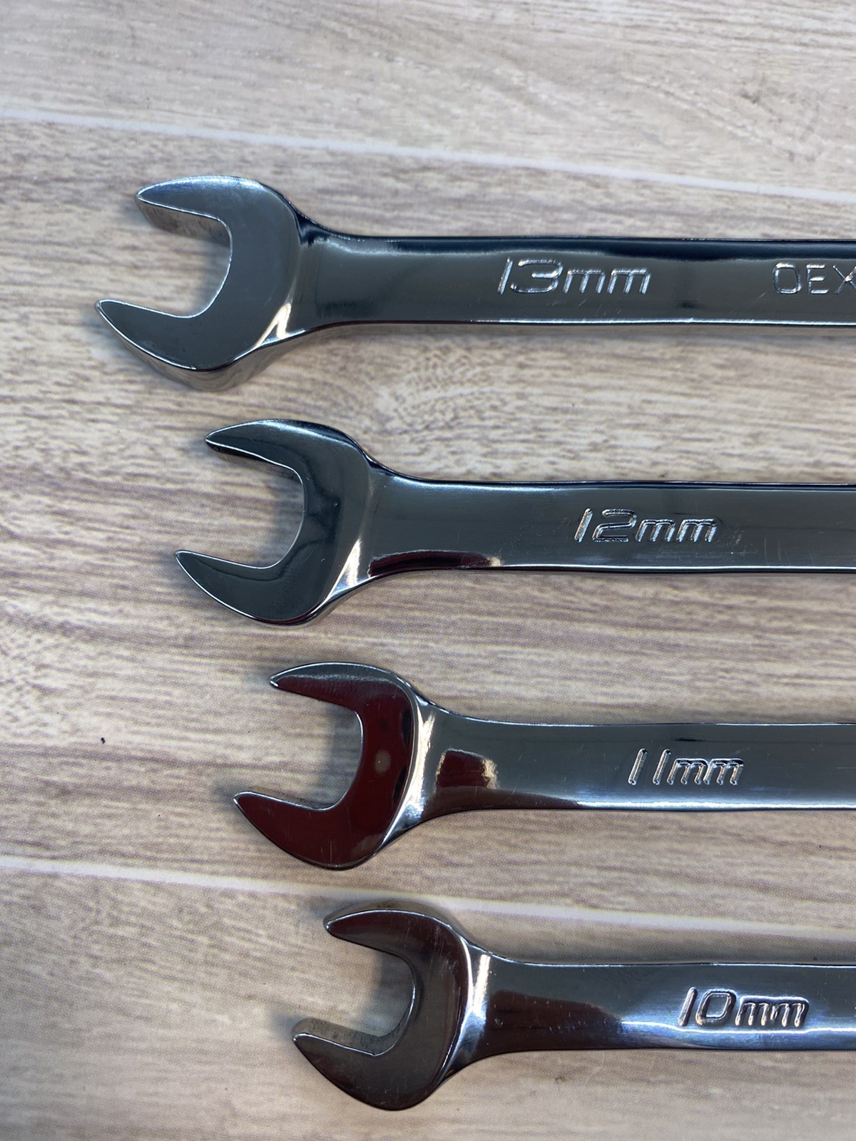 Snap-on Metric combination Wrenches OEXM100B OEXM110B OEXM120B OEXM130B 10-13mm