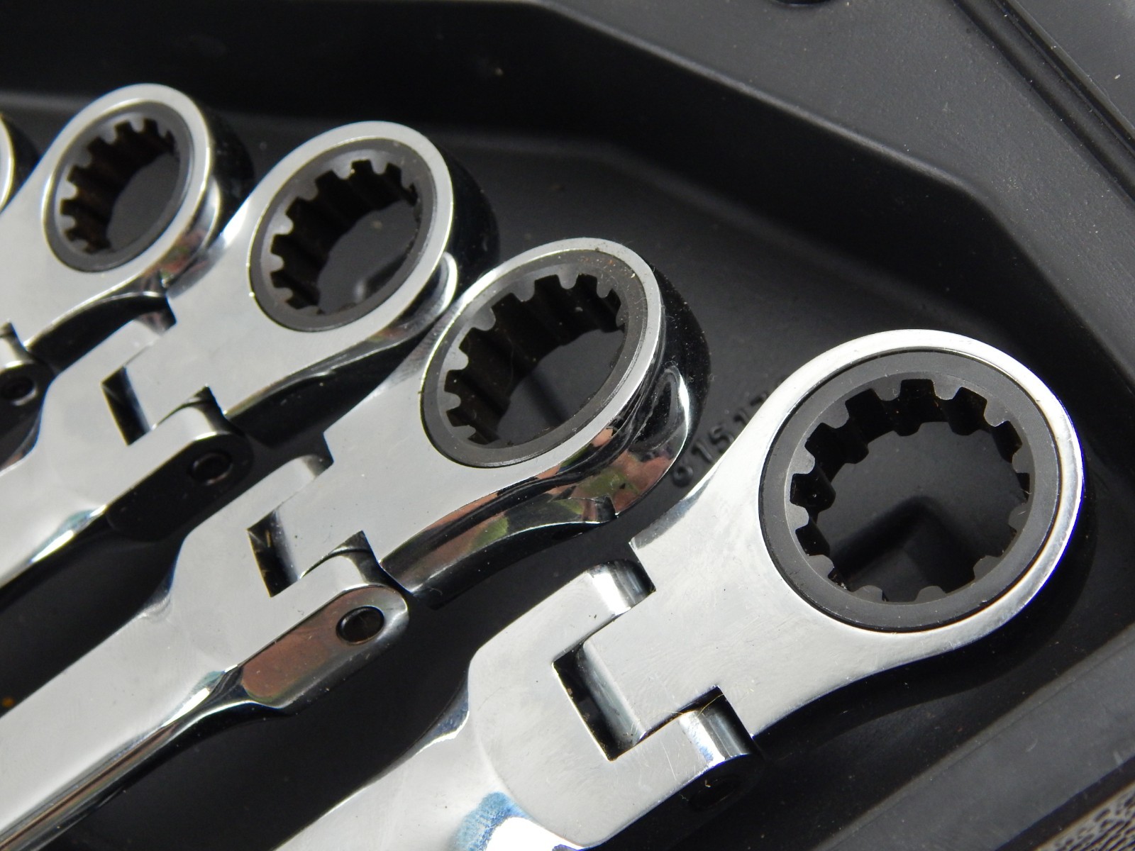 GearWrench 120XP Universal Spline SAE XL Flex-Head Ratcheting Wrench Set 10pc