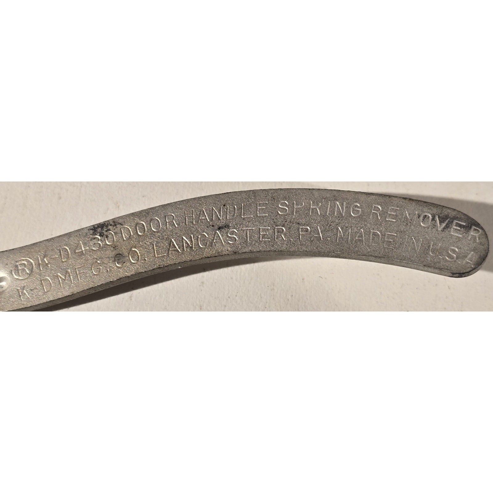K-D 430 Door Handle Spring Remover Pliers K-D Mfg Lancaster PA USA Vintage