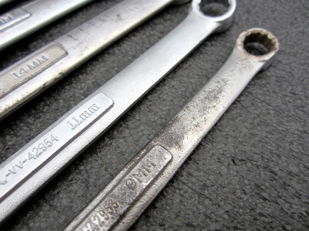 Vintage Craftsman 6pc Metric Box End Wrench Set Made in USA