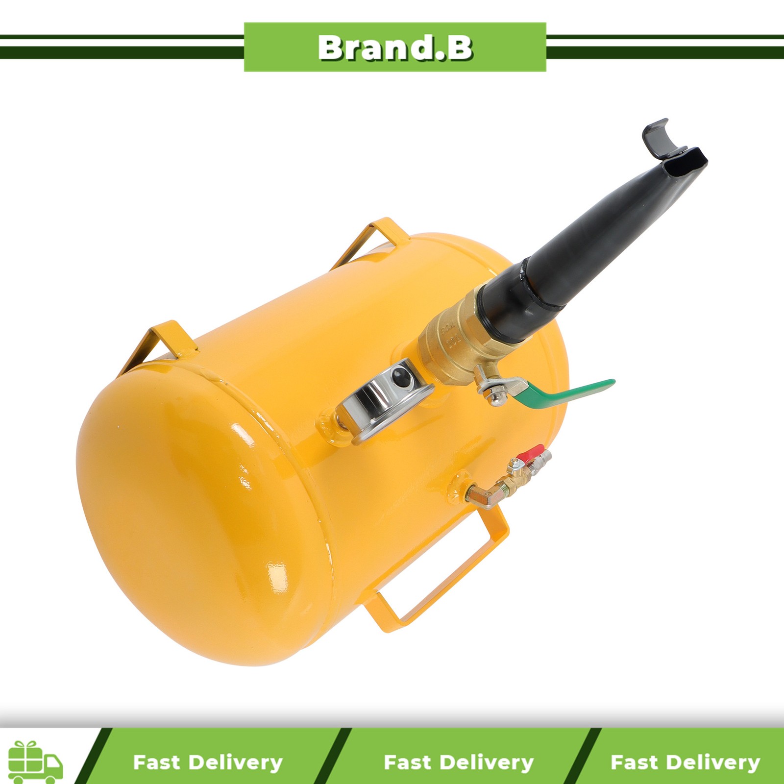Yellow 145PSI 5 Gallon Air Tire Bead Seater Blaster Tool Seating Inflator Truck