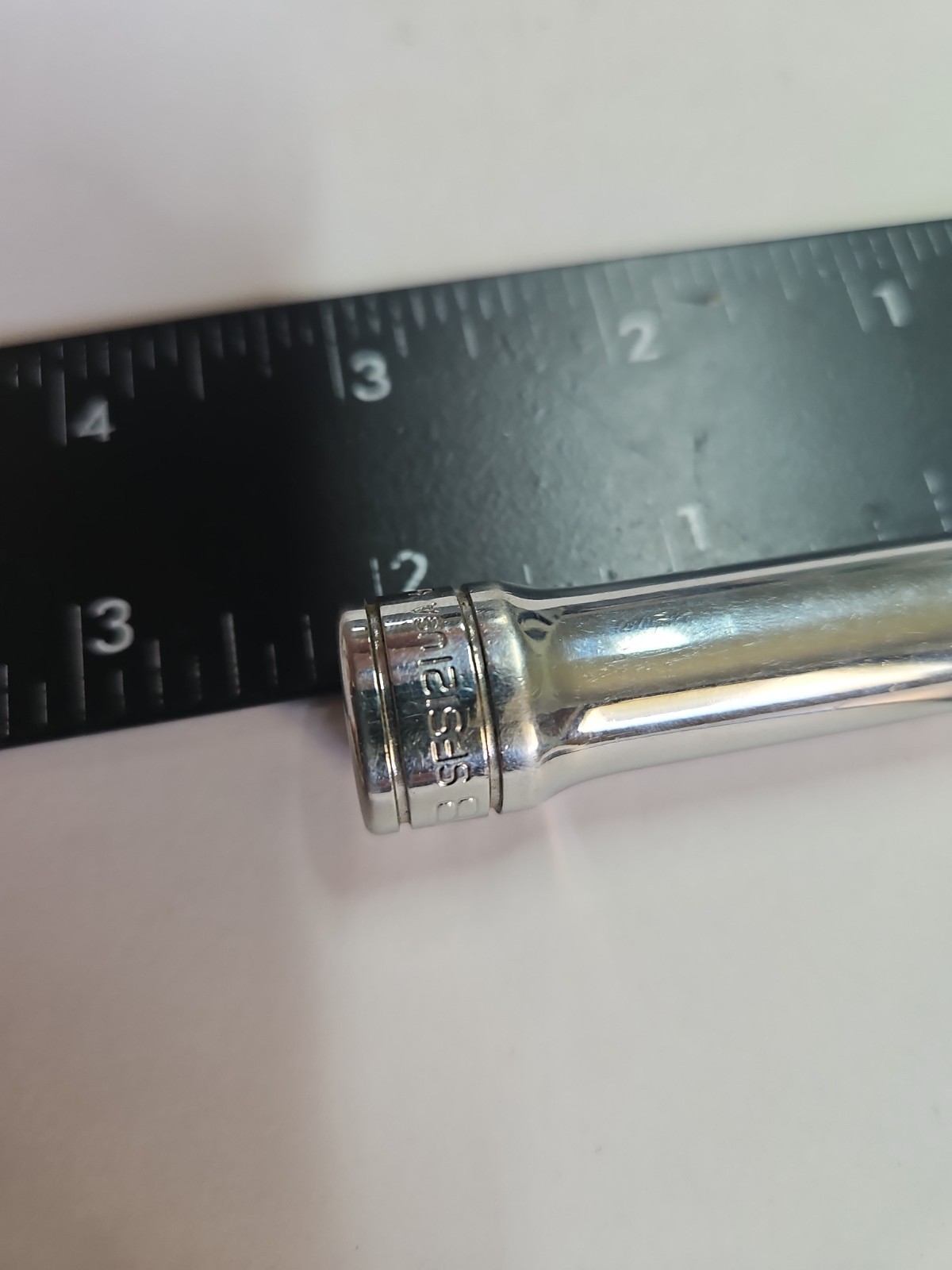Snap-on Tools USA NEW 3/8″ Drive 3/8″ SAE DEEP 6 Point Chrome Socket SFS121