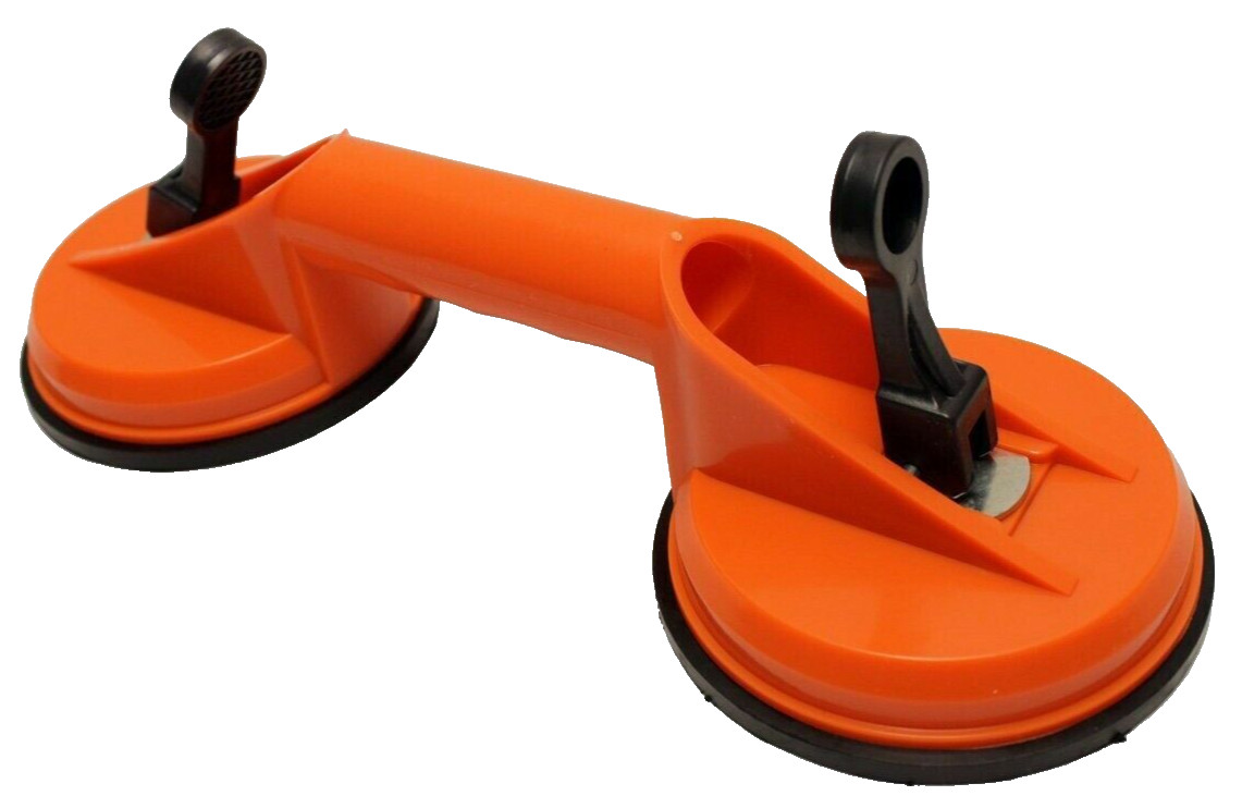 Double Large Suction Cup 4-1/2″ Dent Puller Dent Remover Rubber Pad Lifter H-D