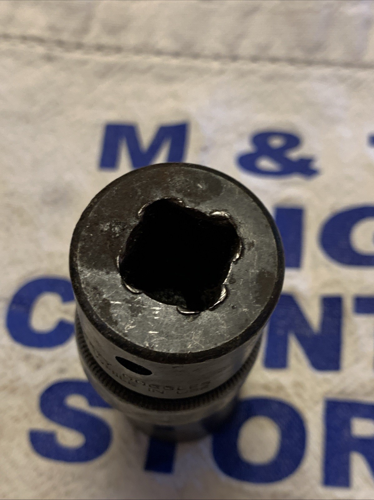 2006 Snap-on Tools USA 1/2″ Drive SAE 7/8″ 6pt Impact Swivel Socket IPL28B