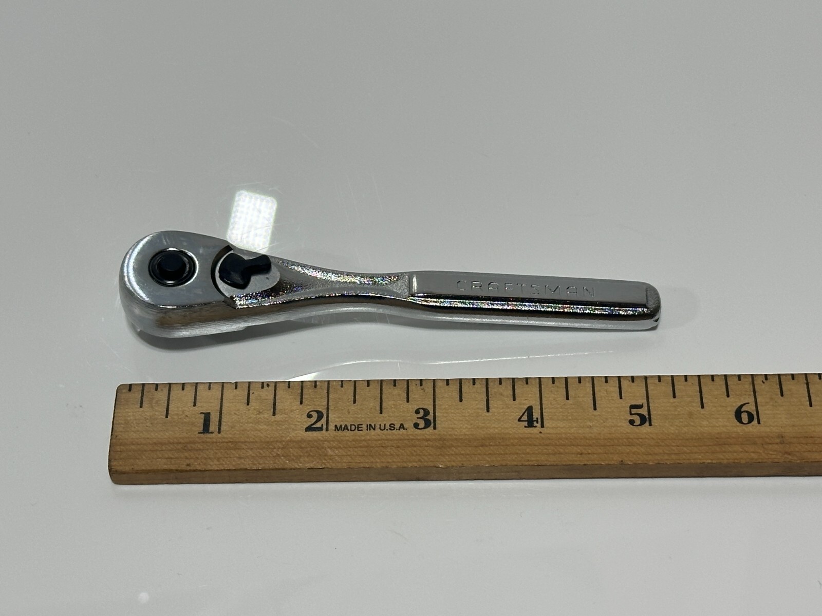 Craftsman USA NEW NOS 44807 VN Series 1/4″ Drive Quick-Release Chrome Ratchet