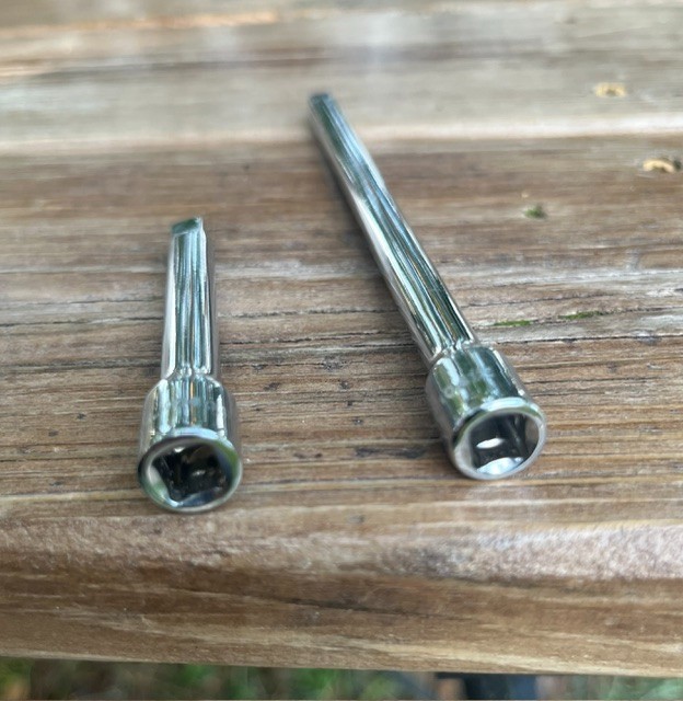 Kal 1/4 Drives Extensions 6″ and 3″ UNUSED