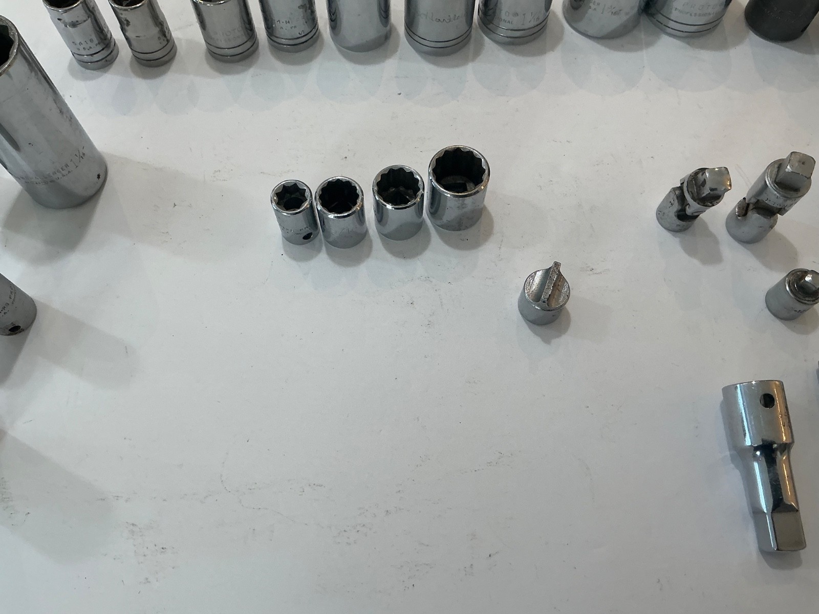 Asst Proto sockets, extensions, universals, 31 pc all for $65 USA made