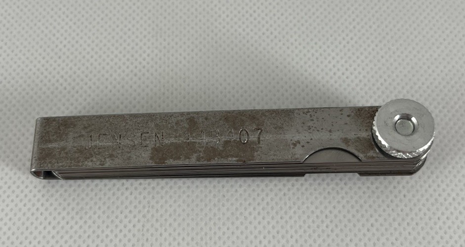 Jensen 14B407 Feeler Gage Vintage
