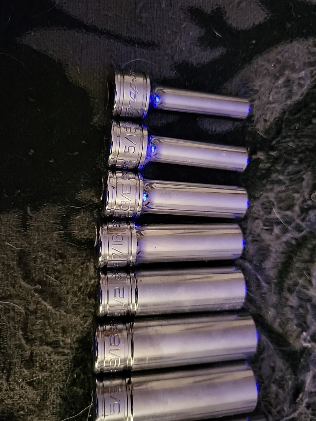 SNAP ON 211SFSY 3/8″ 11 PC SAE6 PT. DEEP SOCKET SET 1/4″ to 7/8″