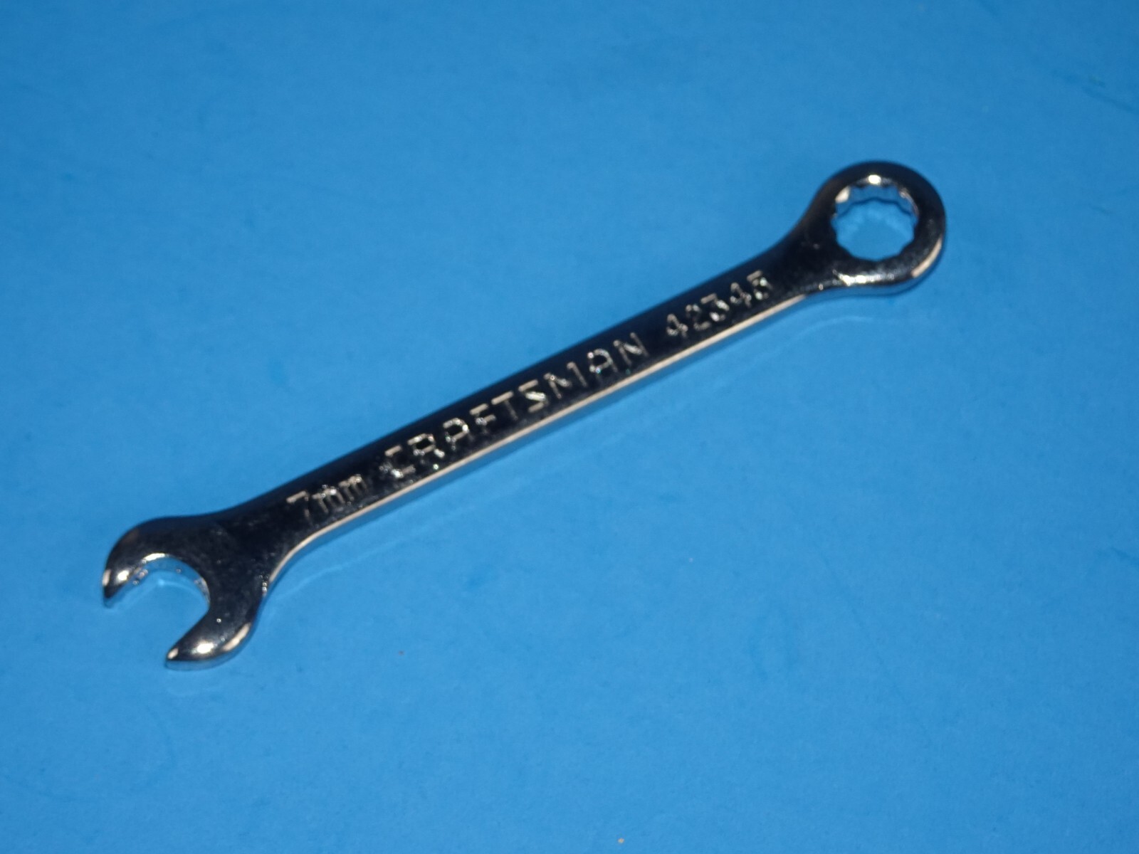 CRAFTSMAN 42345 7mm MIDGET COMBINATION WRENCH SHIPS FREE