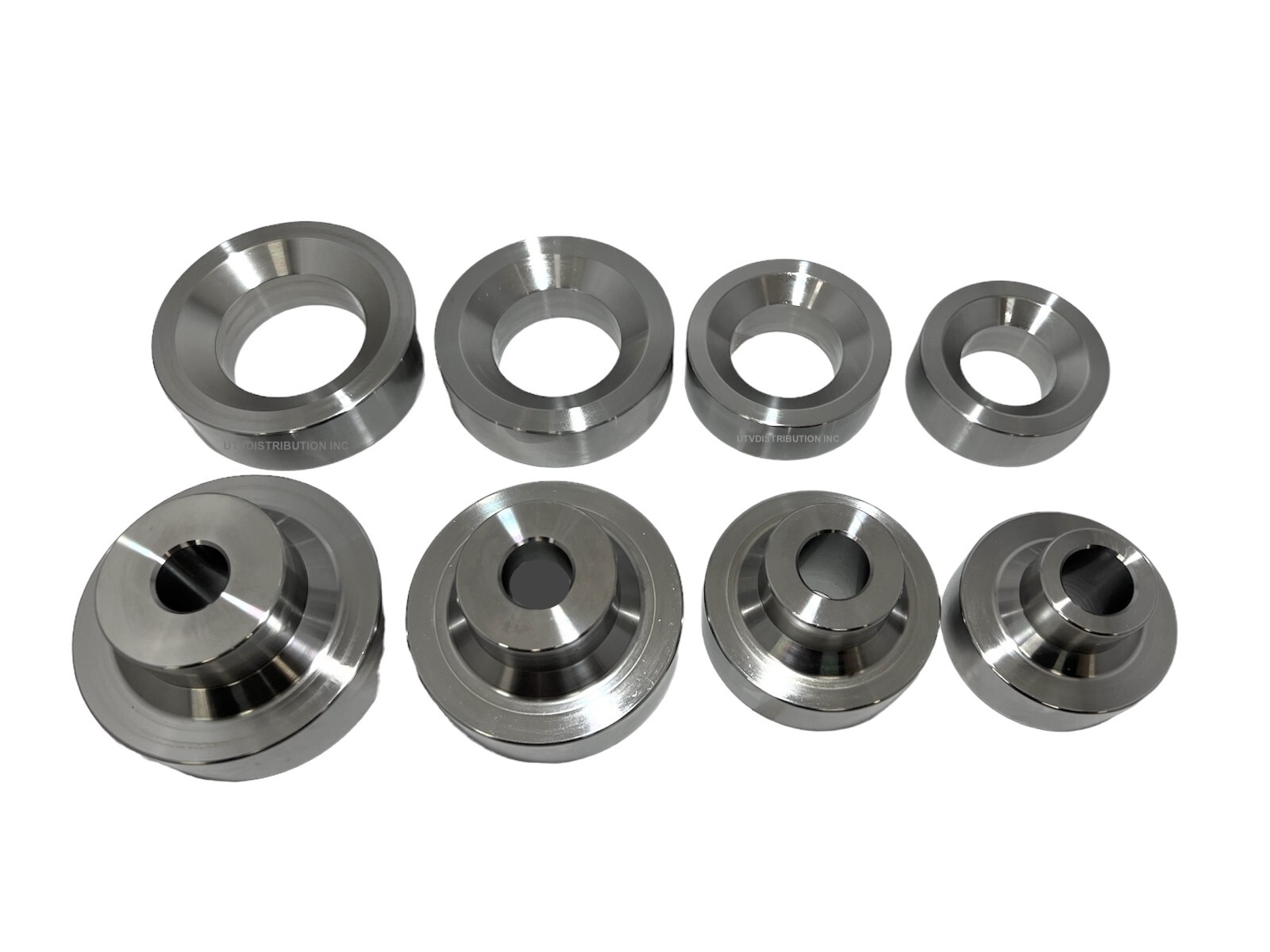 Dimple Dies Set 4 PC HD 1-1/4″ 1-1/2″ 1-3/4″ 2″ Bolt or Press Use Premium Grade