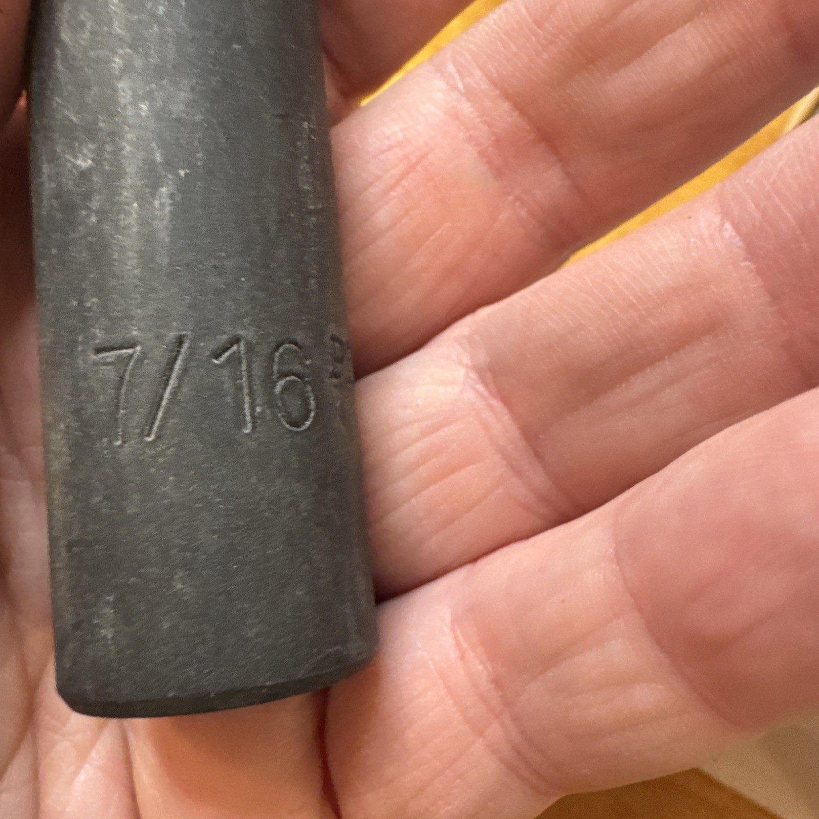 12 Pcs Pittsburgh Impact Socket Set 1/2″ Drive 7/16 to 1-1/4″ 6 Point Great Cond