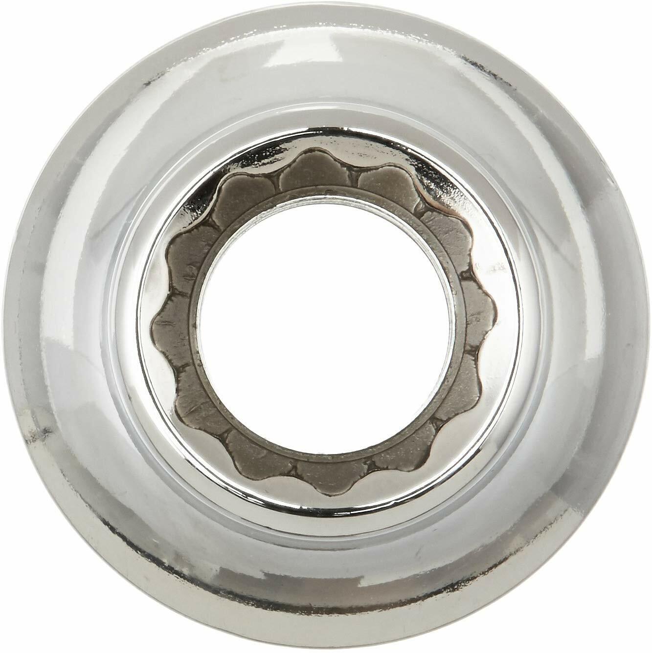 1/2″ Drive Shallow Sockets, 12 Point, Metric, High-Polished Chrome, Williams